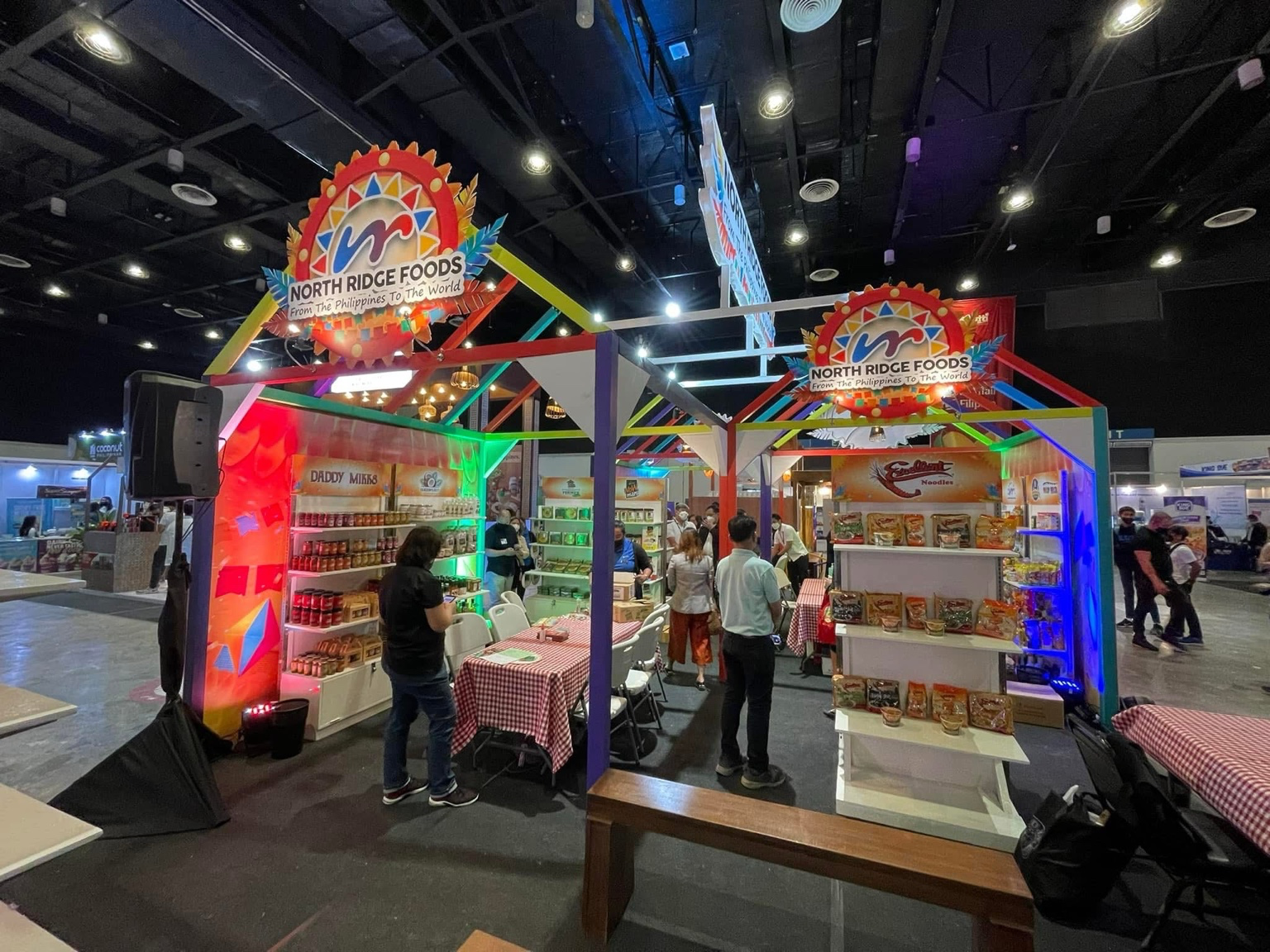 North Ridge Foods Trade Show Booth